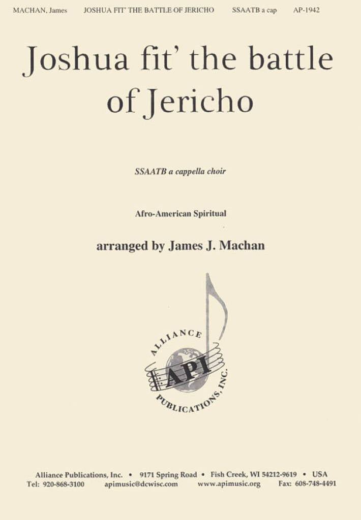 Joshua Fit the Battle of Jericho